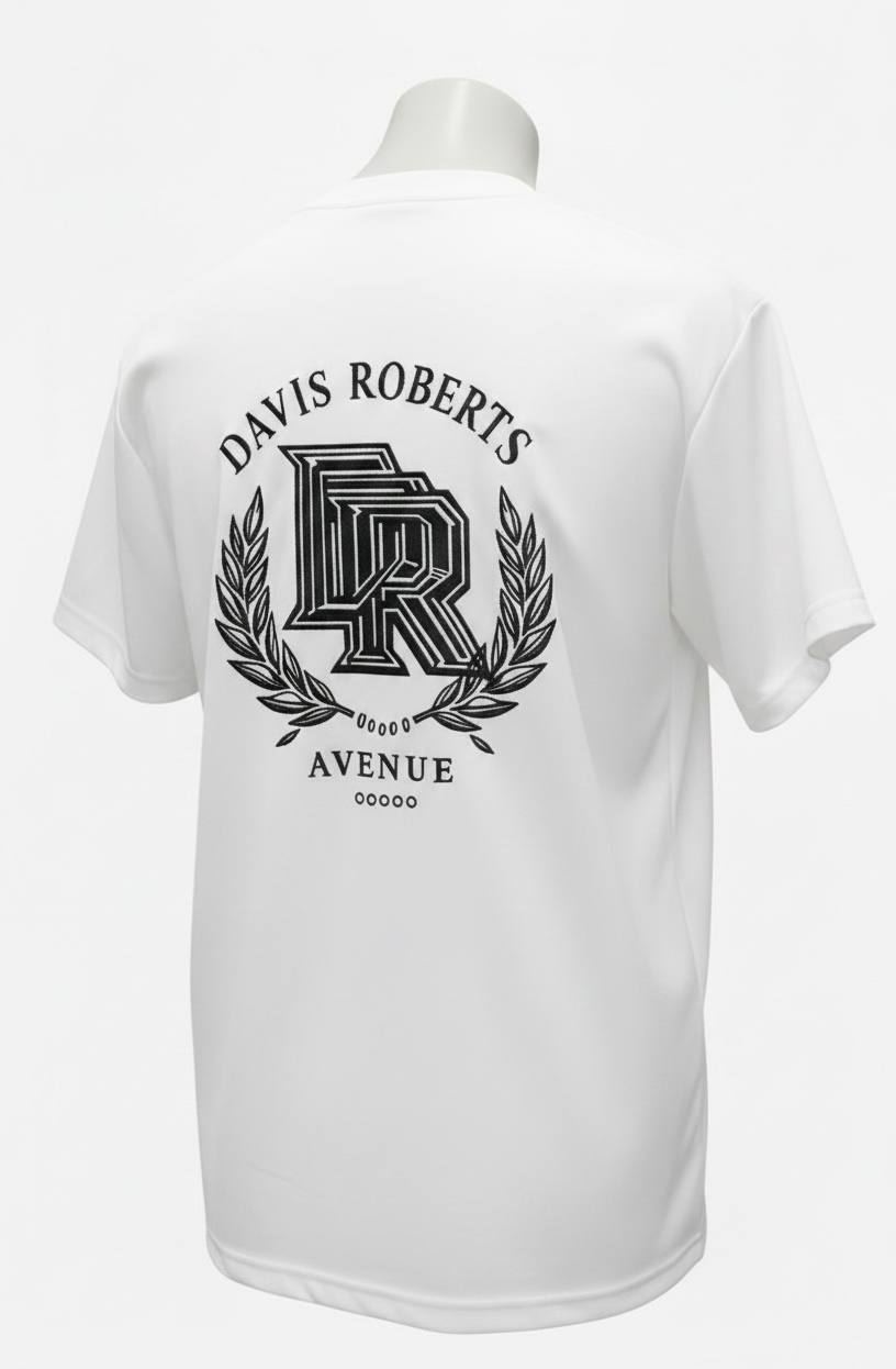 DR-AVE Signature White T-Shirt